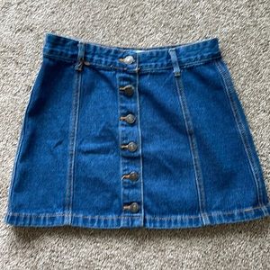 Forever 21 Jean mini skirt